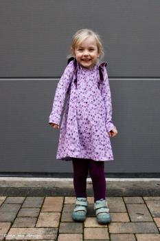 Preview: Baumwolljersey Winterbloom Flieder by Christiane Zielinski aus dem Hause Swafing